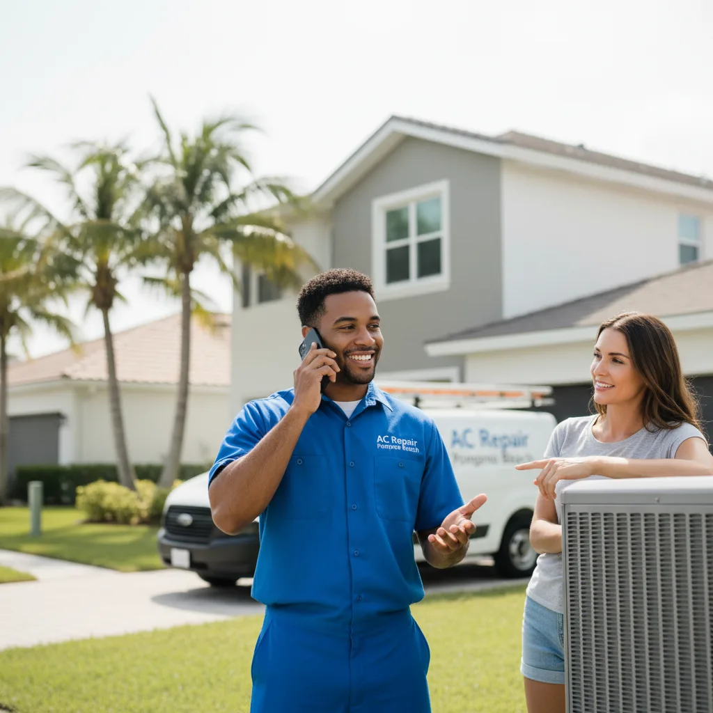 AC Repair Pompano Beach customer support in Winnabow